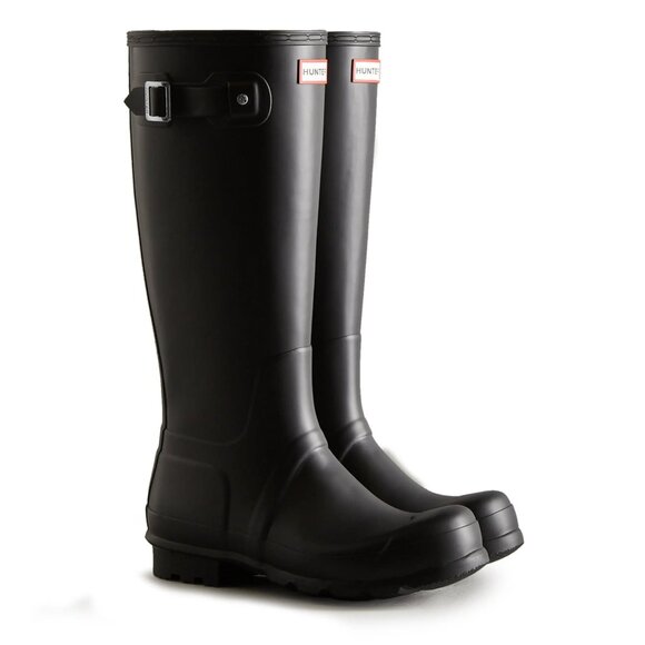 Hunter Men's Water Shoes Boat Size 10 Insulated Tall Waterproof Wellies Boots